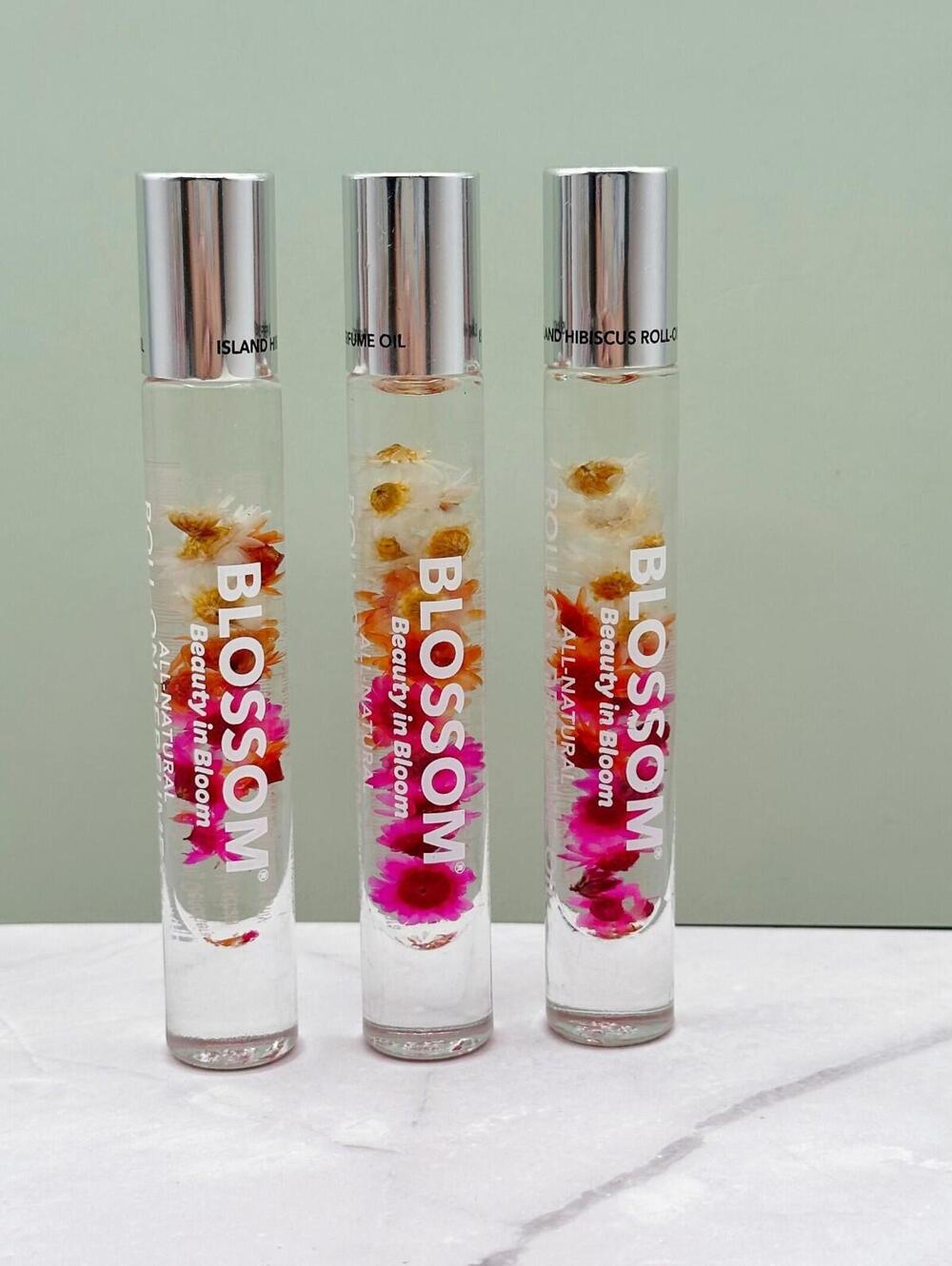 Blossom Roll-On Perfume Oil Island Hibiscus 3-pack